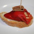 Pincho de pimientos con atún