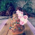 Cupcake: Vainilla y Chocolate (sin buttercream)