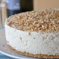 Tarta mousse de turrón