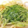 Espaguetis al pesto