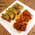 Zorza con patatas al horno