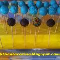 Cake pops y Tarta de chocolate.