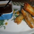 ROLLITOS DE PRIMAVERA CON SALSA AGRIDULCE CASERA