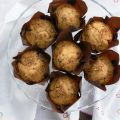 Muffins de chocolate blanco