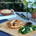 Pollo con Espinacas Salteadas, Menú Familiar de[...]