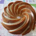 Bizcocho de turrón de Jijona y chocolate blanco