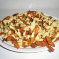 Lágrimas de pollo con miel y mostaza