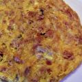 Tortilla de atún y salchichas