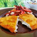 LIBRITOS DE POLLO RELLENOS DE JAMÓN Y QUESO