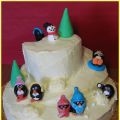 ¡¡Mi orgullosa tarta de pingüinos!!