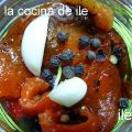 Morrones o pimientos en conserva