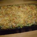 Lasaña de carne y bechamel de espinacas