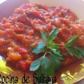 Ensaladilla de tomate y pimiento rojo