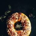 Roscón de Reyes con calabaza y masa madre