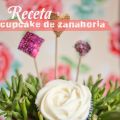 Receta cupcake de zanahoria y nueces
