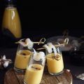 Salmorejo de naranja con bacalao ahumado