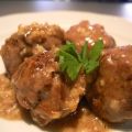 ALBONDIGAS EN SALSA DE ALMENDRAS
