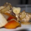Salteado de hortalizas y atún