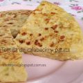 Tortilla de calabacín y patata (paso a paso)