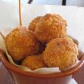 Croquetas de yuca y merluza al eneldo