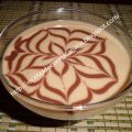 Crema de plátano y galletas