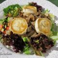 Ensalada tibia de setas con rulo de cabra -[...]