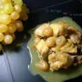 Pollo con uvas...