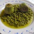 ALCAUCILES CON GUISANTES