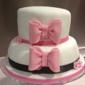 Tarta fondant de dos pisos