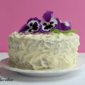 Tarta de zanahoria y manzana a la canela