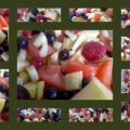 Ensalada con frutos rojos