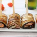 Involtini de berenjenas y salmón