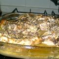 Pollo al limon con nueces