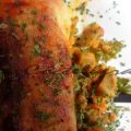 Lasagna de verduras y soja texturizada