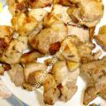 Cerdo frito con tomillo