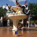 De visita al Parque Warner