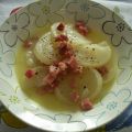 Guiso de nabos con jamón