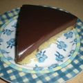 Tarta de chocolate con bizcocho casero