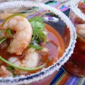 Coctel de camarón y pulpo, pensando en Veracruz.