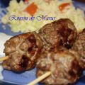 KOFTA DE CORDERO A LA PARRILLA CON SALSA DE[...]