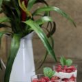 Trifle de frutos rojos, versión light