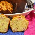 Muffins salados de beicon y manzana