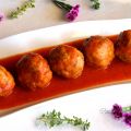 Albóndigas en salsa al Curry de Madrás