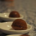 Bizcocho humedo de chocolate
