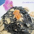 ESPAGUETI NEGRO CON ALMEJAS A LA CREMA DE[...]