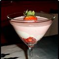 Copa de Fresa y Stracciatella