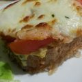 Tartines saumon mozzarella au four / Rebanada[...]