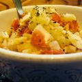 Ensalada de patata y tomate