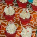 ¡¡¡¡¡¡¡Minicupcakes de granada y cava!!!!!!!