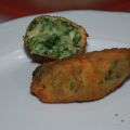 Croquetas de espinacas y piñones